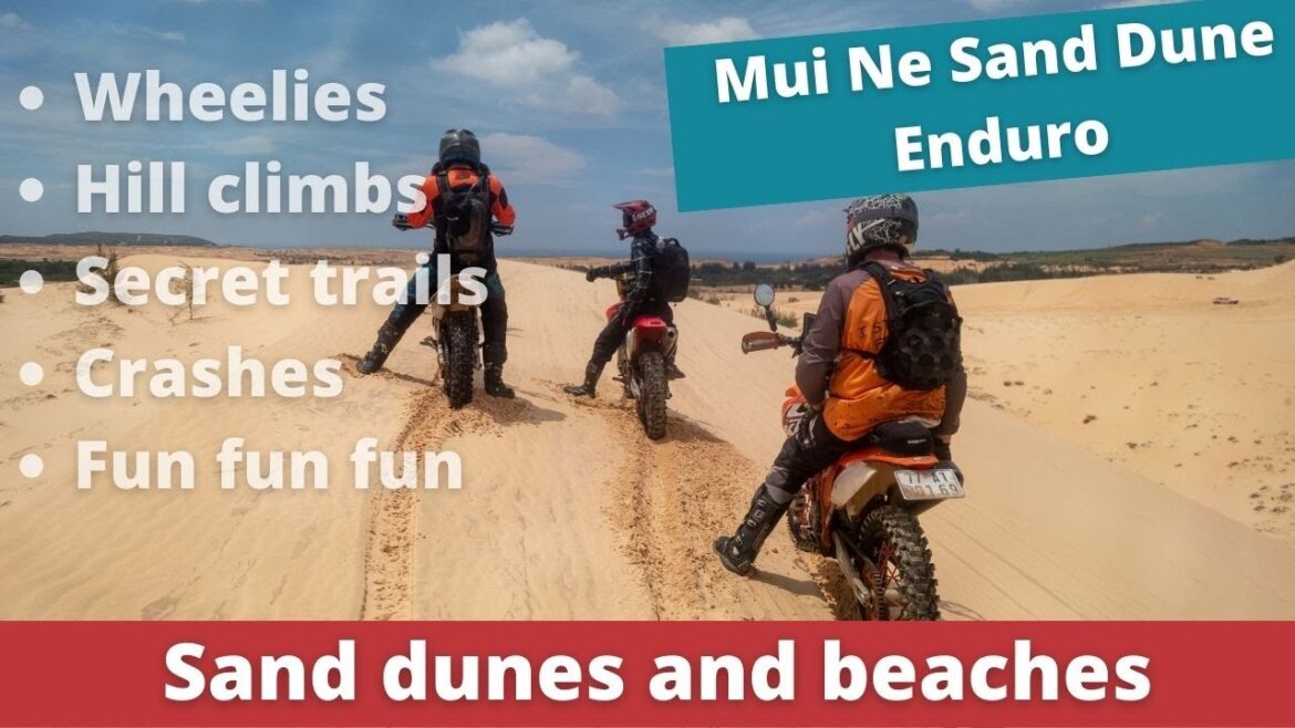 Mui Ne motorbike Enduro Riding in Vietnam