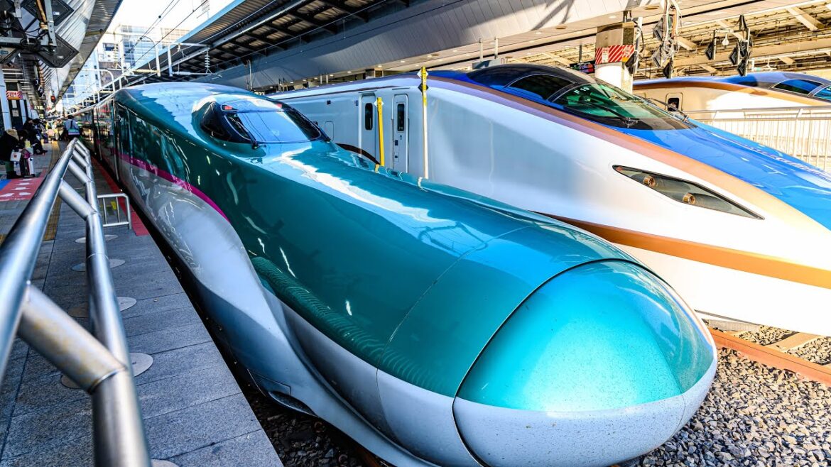 新幹線はやぶさで東京駅から仙台駅まで新幹線の旅 新幹線はやぶさで東京駅から仙台駅まで新幹線の旅