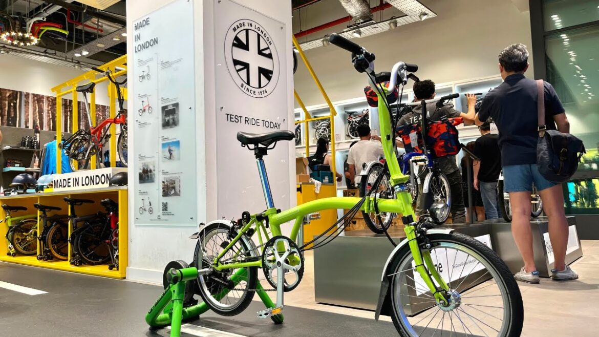 Brompton Junction Singapore (BIKE SHOP TOUR) Brompton Junction Singapore (BIKE SHOP TOUR)