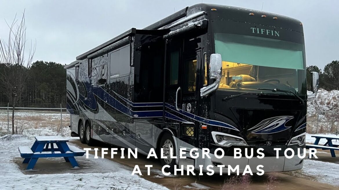 Our New Tiffin Allegro Bus Christmas RV Tour