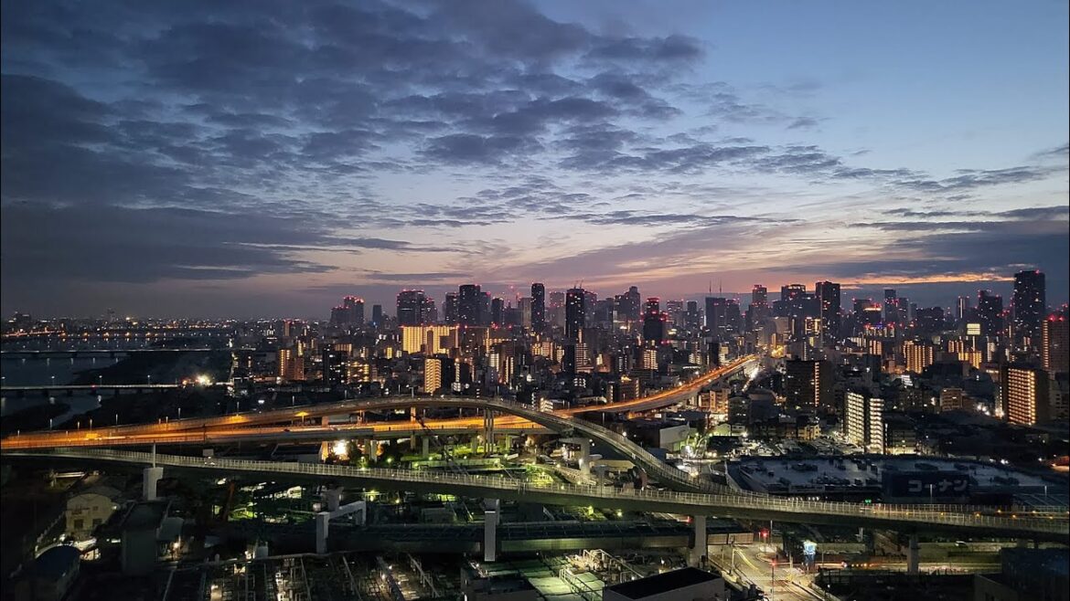 【 LIVE1440p   】大阪の景色  天気　晴れ　2023/2/5　 ライブカメラ配信 ＠osaka japan　#キタ　#空中庭園　#大阪のビル群　#あべのハルカス