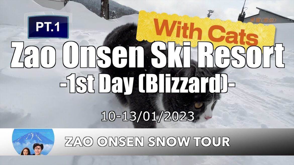 Zao Onsen Ski Resort – 1st Day (Blizzard) – : Zao Onsen Snow Tour Pt.1 Zao Onsen Ski Resort - 1st Day (Blizzard) - : Zao Onsen Snow Tour Pt.1