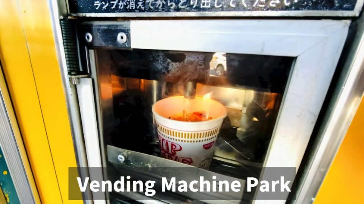World's Largest Vending Machine Park in Japan | 100 Various Machines World's Largest Vending Machine Park in Japan | 100 Various Machines