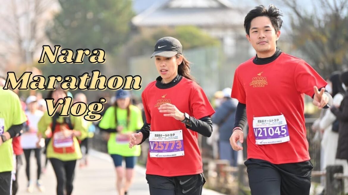 Our first marathon together! 🏃‍♀️🏃‍♂️