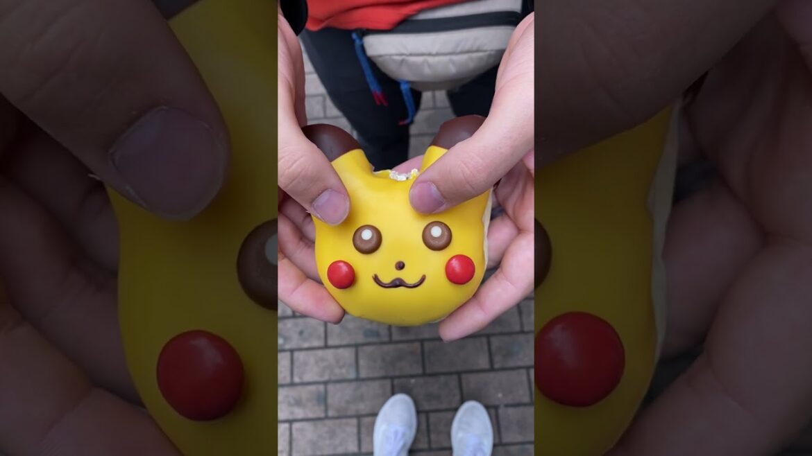 Pikachu Donut in Osaka!
