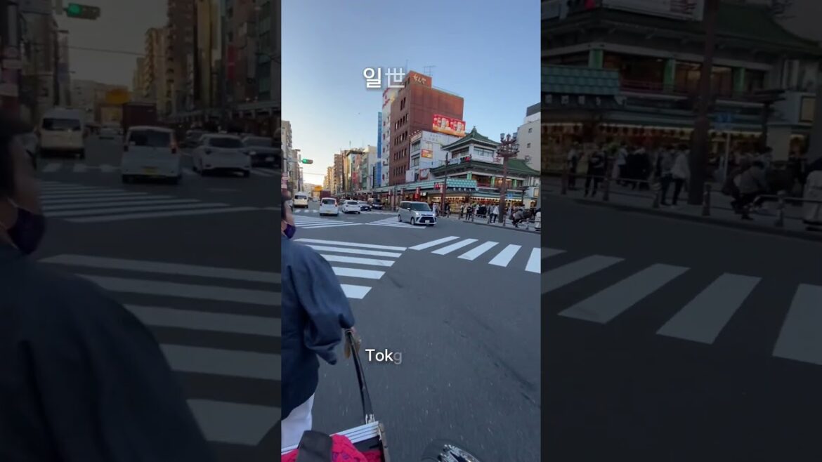 Tóquio, JP - Tour pelas ruas de Sensoji #shorts #travel #japan #youtubeshorts