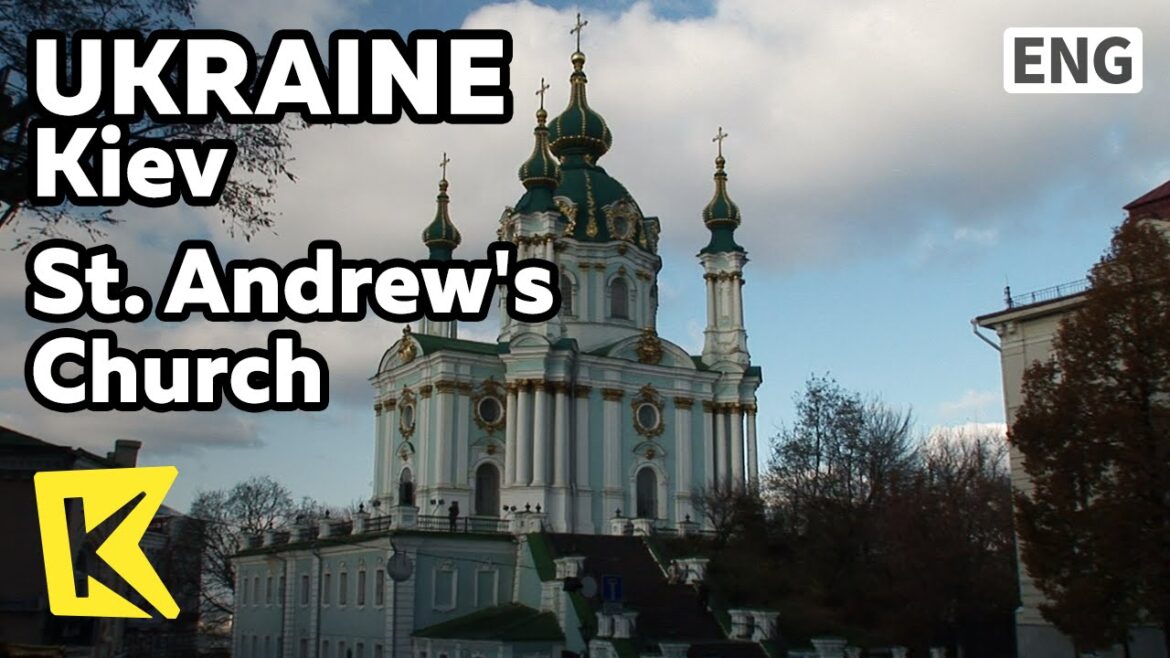 【K】Ukraine Travel-Kiev[우크라이나 여행-키예프]안드레이 언덕, 안드레이 성당/St. Andrew's Church/Hills/Statue/Filming Site