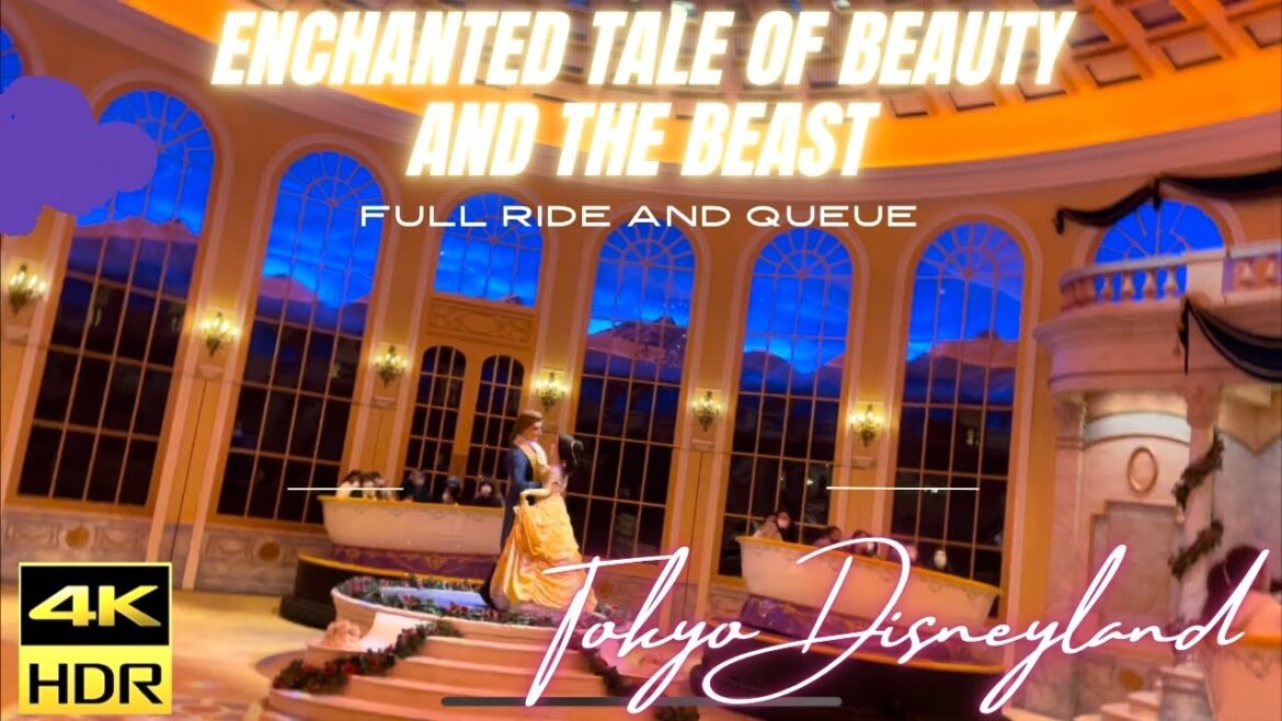 Enchanted Tale of Beauty and the Beast Ride | Tokyo Disneyland Japan