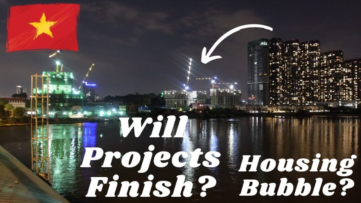 Housing Market bubble to Burst?  Will projects get finished?  or Abandoned | Vietnam 2023 | 4K  🇻🇳