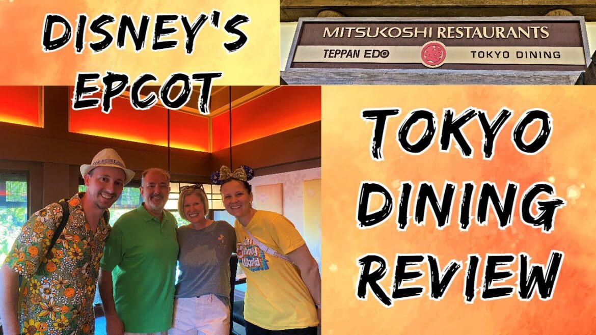 Joe's EPIC FAIL at TOKYO DINING in EPCOT!