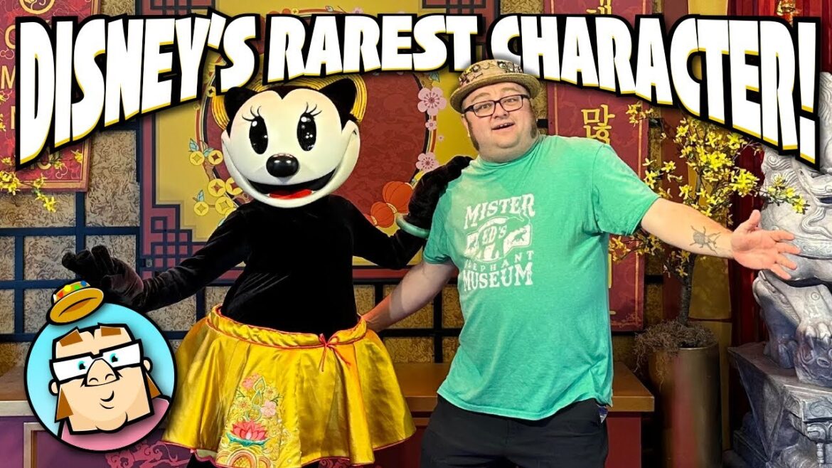 Meeting Disney's Rarest Character at California Adventure - Disney's Lunar New Year Celebration