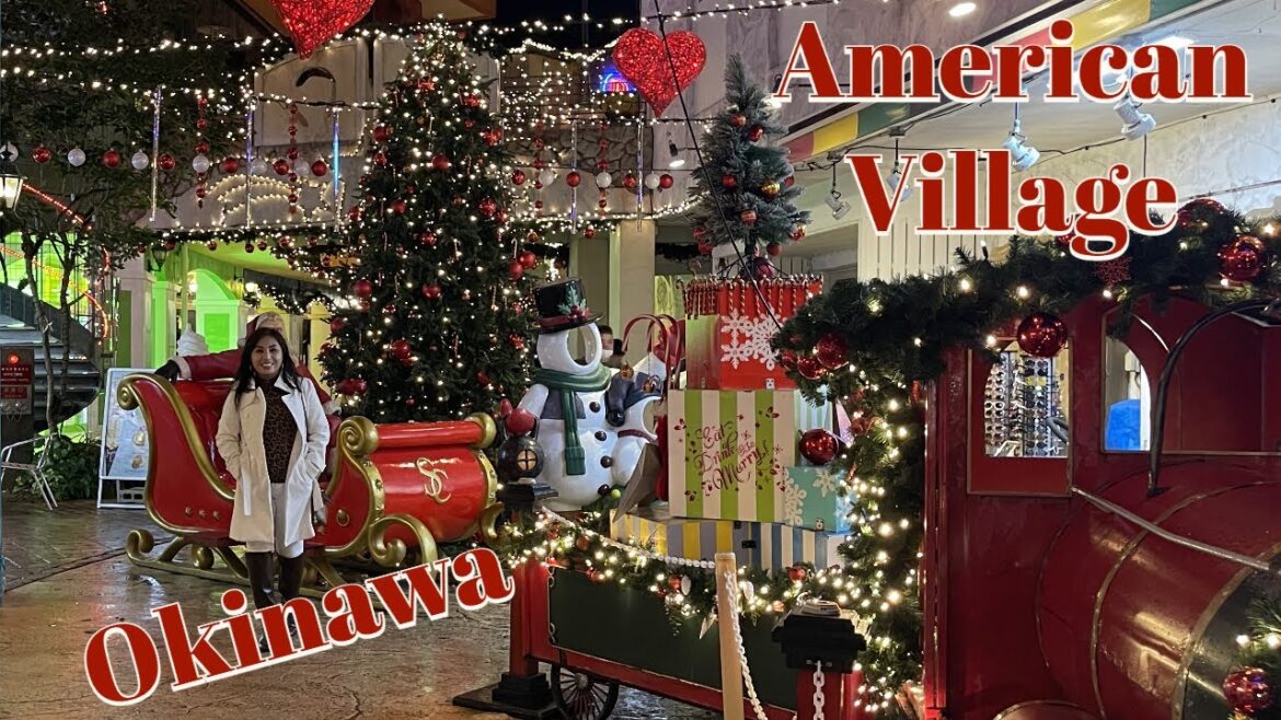 Walking Around American Village Okinawa, Japan II One of the Popular Places in Okinawa