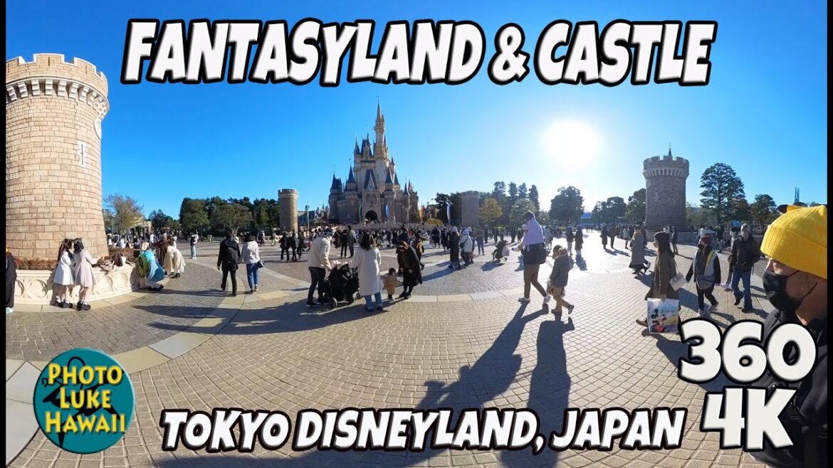 Tokyo Disneyland Fantasyland and Castle 360 Walk December 19, 2022 Maihama Urayasu Chiba Japan Tokyo Disneyland Fantasyland and Castle 360 Walk December 19, 2022 Maihama Urayasu Chiba Japan