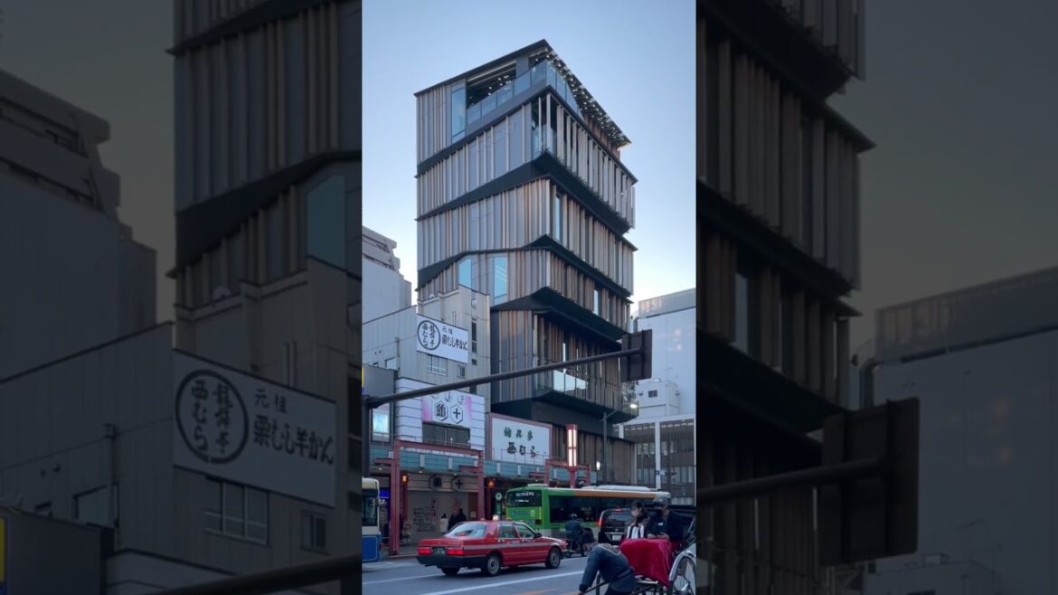 Asakusa Culture Tourist Information Center, Tokyo JAPAN / Kengo Kuma (KKAA)