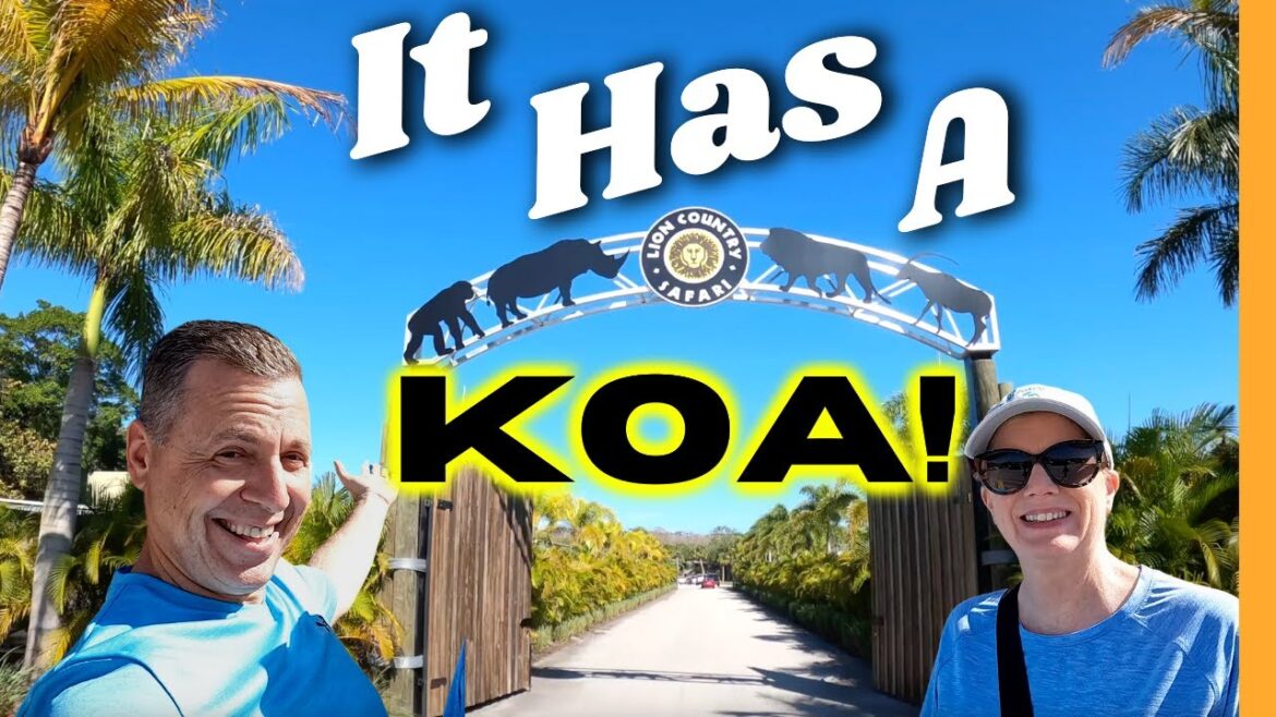 A Safari WITH a Campground?! Drive and Walk Through