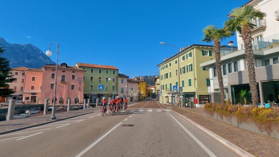 LAGO DI GARDA scenic drive | GARDA to TORBOLE | Italy