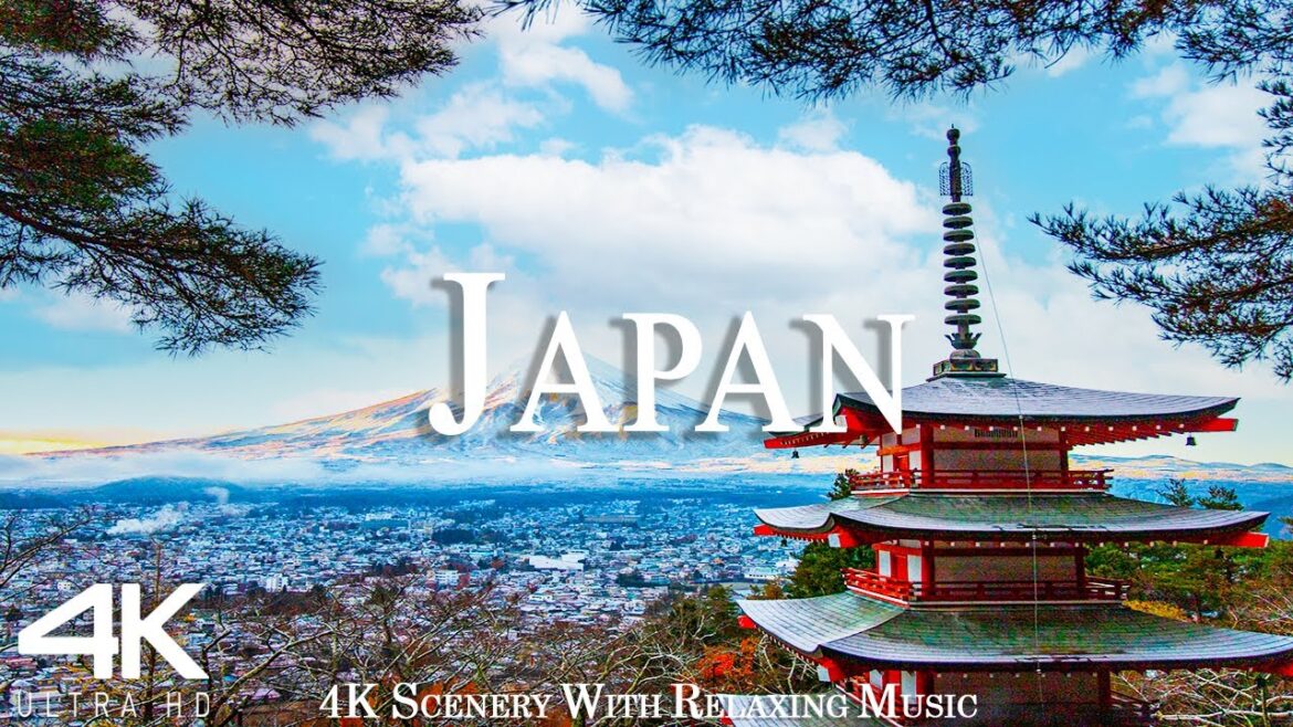FLYING OVER JAPAN (4K UHD) – Beautiful Calming Piano Music Along With Stunning 4K Scenic Nature Film FLYING OVER JAPAN (4K UHD) - Beautiful Calming Piano Music Along With Stunning 4K Scenic Nature Film