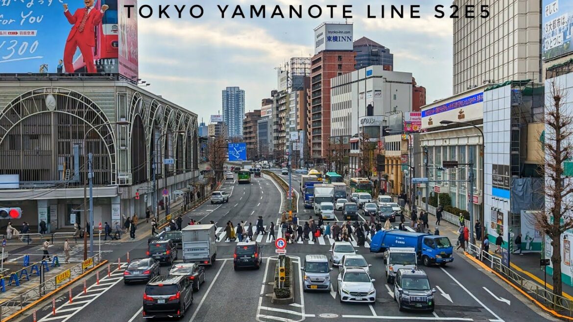 Tokyo Megawalk - Yamanote Line Loop 2023 Edition - S2E5 - Hamamatsucho to Osaki