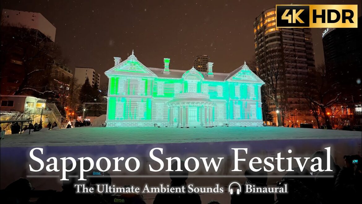 Sapporo Snow Festival 2023 ❄ さっぽろ雪まつり 2023 //4K HDR Sapporo Snow Festival 2023 ❄ さっぽろ雪まつり 2023 //4K HDR