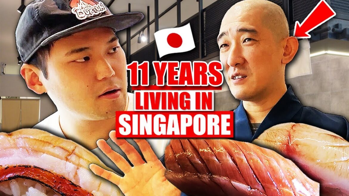 Thoughts of Living in Singapore for 11 Years.. Japanese Michelin-starred Sushi Chef