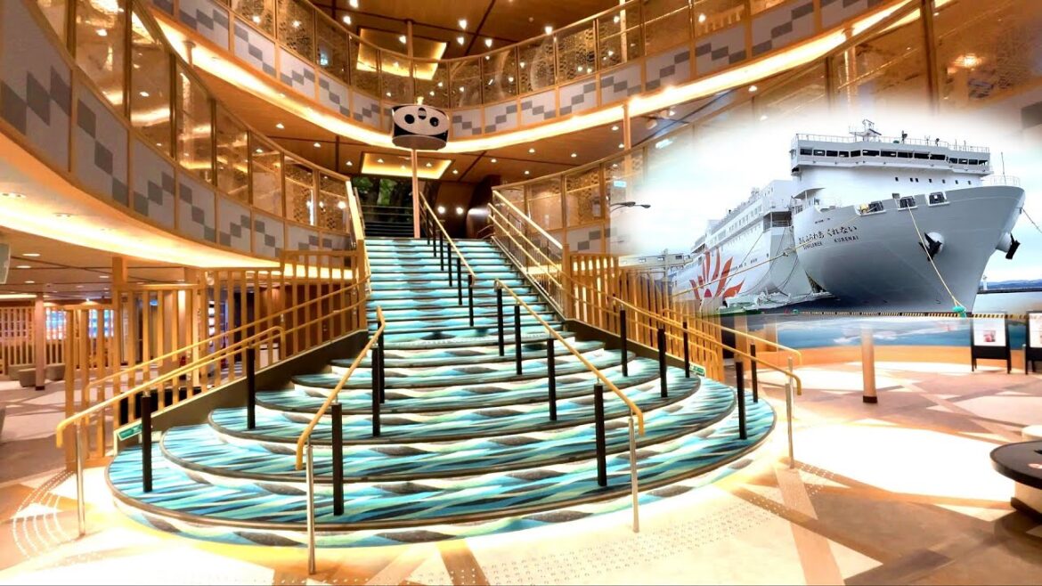Japan's Brand-New ferry “Sunflower Kurenai,” enjoying 12-hour cruise by solo travel Japan's Brand-New ferry "Sunflower Kurenai," enjoying 12-hour cruise by solo travel