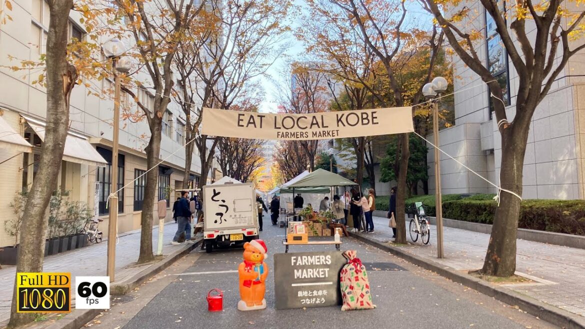 JAPAN TRAVEL | EAT LOCAL KOBE FARMERS MARKET AT NANIWAMACHI ROAD KOBE JAPAN | AUTUMN SEASON JAPAN TRAVEL | EAT LOCAL KOBE FARMERS MARKET AT NANIWAMACHI ROAD KOBE JAPAN | AUTUMN SEASON
