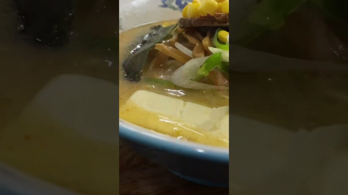 Ramen in Hokkaido! Anthony Bourdain approved