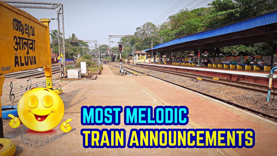 Most Beautiful 3 Train Announcements of Trivandrum Division Most Beautiful 3 Train Announcements of Trivandrum Division