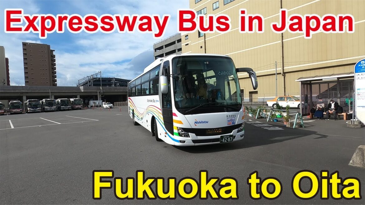 Riding the $25 Expressway Bus “Toyonokuni” in Japan | Fukuoka to Oita Riding the $25 Expressway Bus "Toyonokuni" in Japan | Fukuoka to Oita