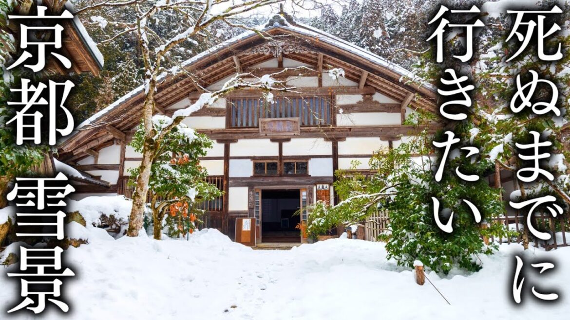 【幻想風景】冬に行きたい京都の雪絶景 20選 - Japan in 8K
