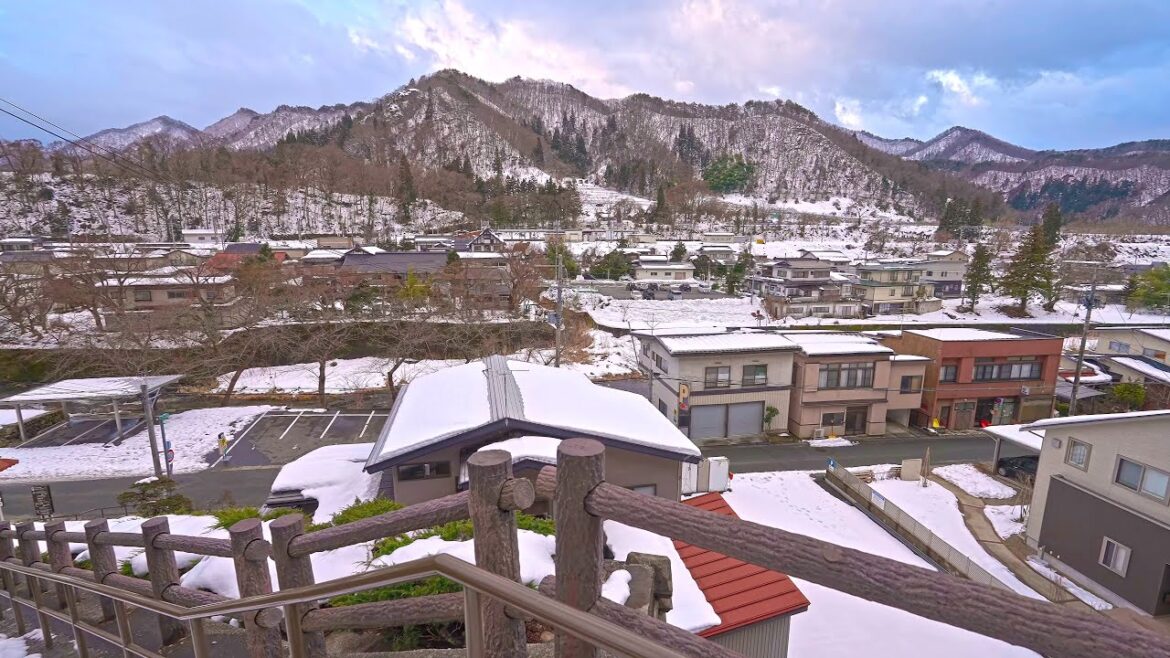 Japan - Discovering the Winter Beauty of Yamadera・4K HDR