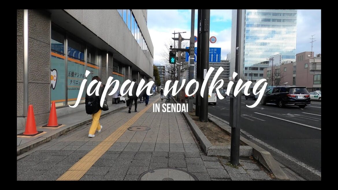 【Japan travel】Walk through the streets of Sendai!!