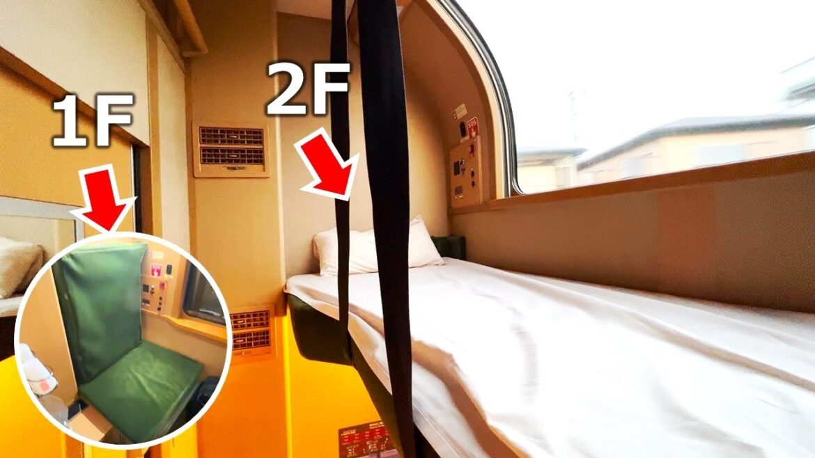 寝台特急サンライズ出雲・唯一の2階建ての個室「シングルツイン」乗車記🛏出雲発東京行き🚆Japan's Overnight Sleeper Train, Sunrise Izumo. 寝台特急サンライズ出雲・唯一の2階建ての個室「シングルツイン」乗車記🛏出雲発東京行き🚆Japan's Overnight Sleeper Train, Sunrise Izumo.