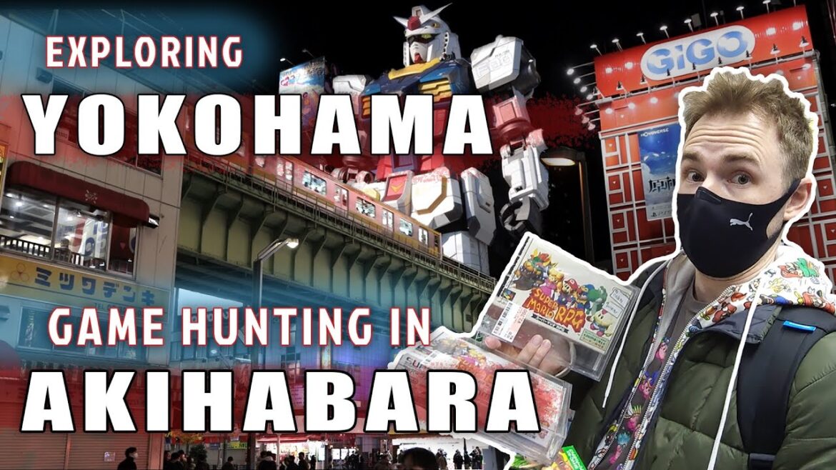 GIANT GUNDAMS & RETRO GAMES! [Japan Trip: Part 2]