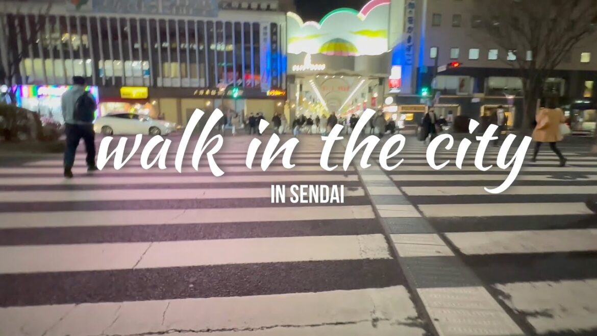 【Japan Travel】in Sendai walk