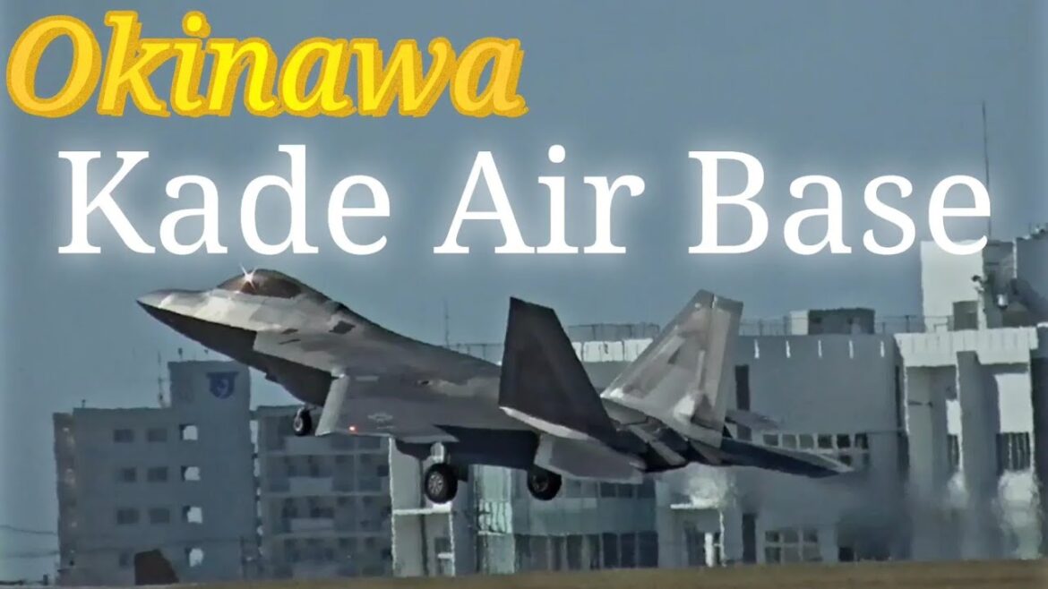 Okinawa Kadena Air Base　#f22  #f16 　#南の島