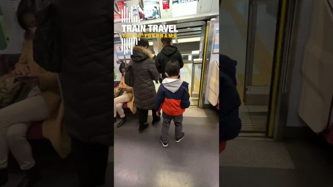 #shorts Train Trip Tokyo - Yokohama #japantrains #tokyotrain #tokyotravel  #yokohama