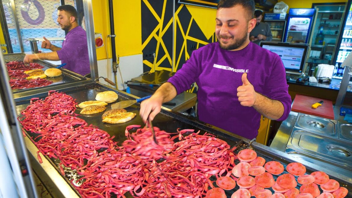 GOD LEVEL STREET FOOD in Turkey | HEAVENLY Söğüş + İzmir Bombası | Street Food Tour in Izmir, Turkey