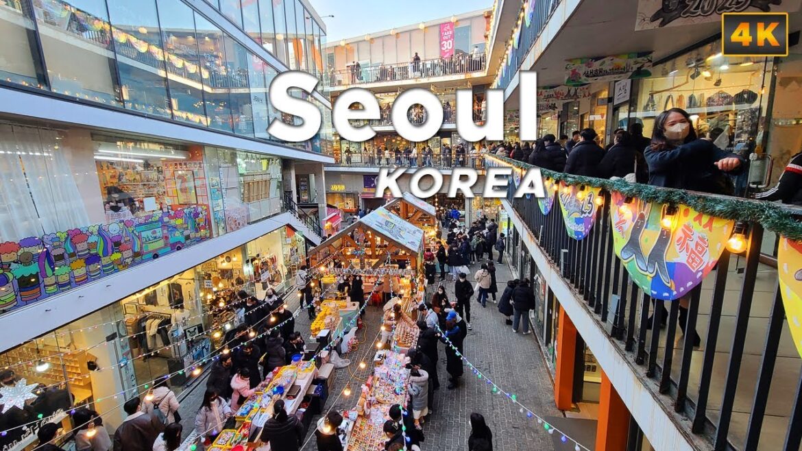 [4K] Korea Walk, Seoul - Insadong Street Walking Tour