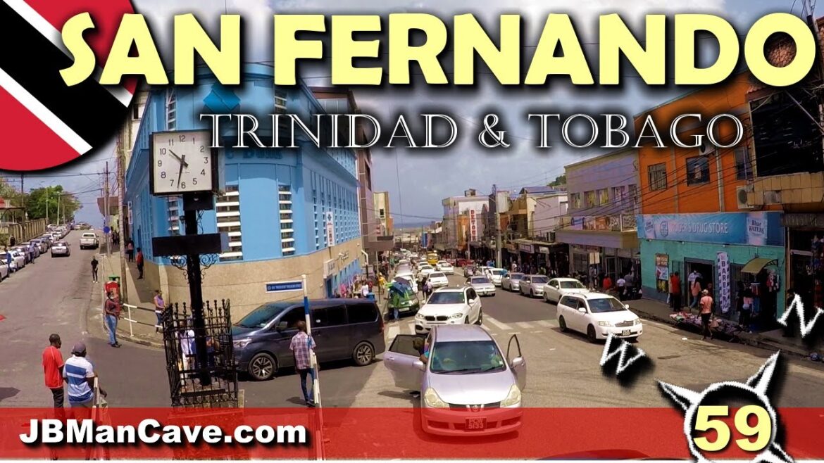 SAN FERNANDO Trinidad and Tobago Caribbean Walk Through covering major Streets by JBManCave.com SAN FERNANDO Trinidad and Tobago Caribbean Walk Through covering major Streets by JBManCave.com