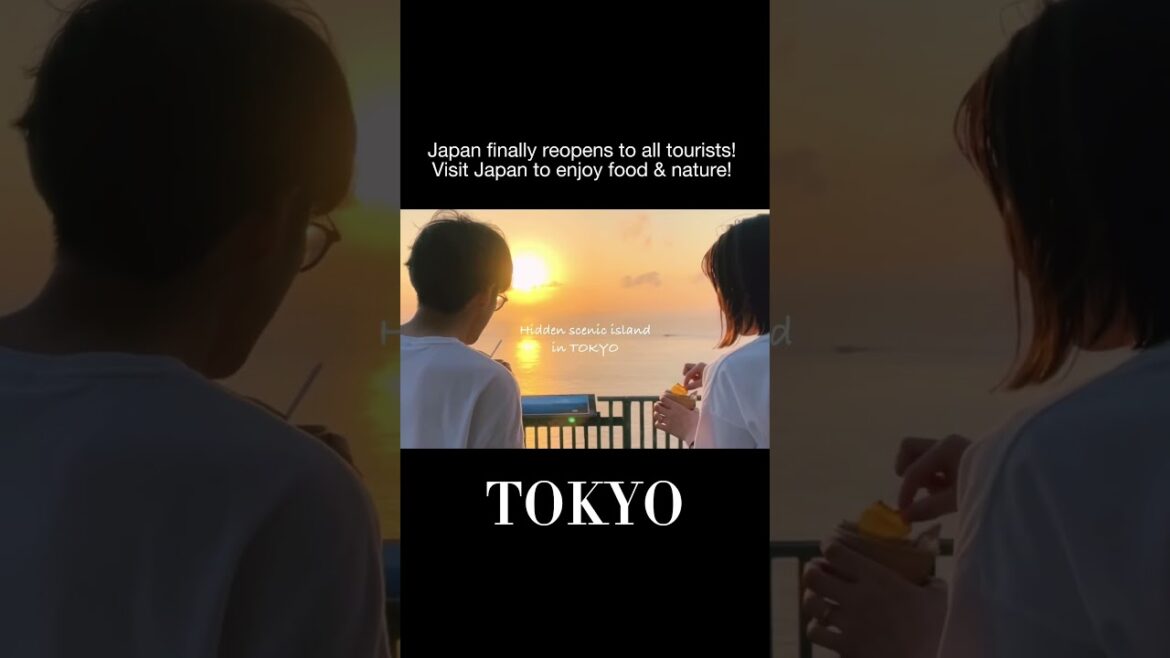 Did you know the big busy city Tokyo has a beautiful hidden island? #japan #japantravel #tokyo