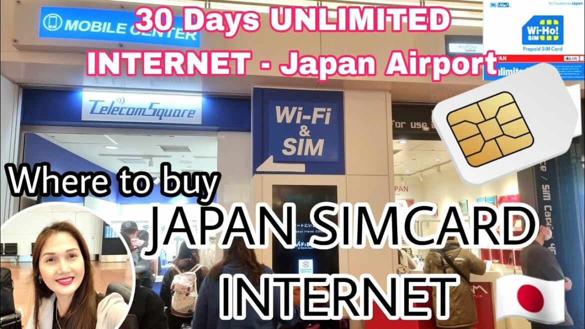 WHERE TO BUY SIM CARD IN JAPAN UNLIMITED INTERNET FOR TRAVELERS