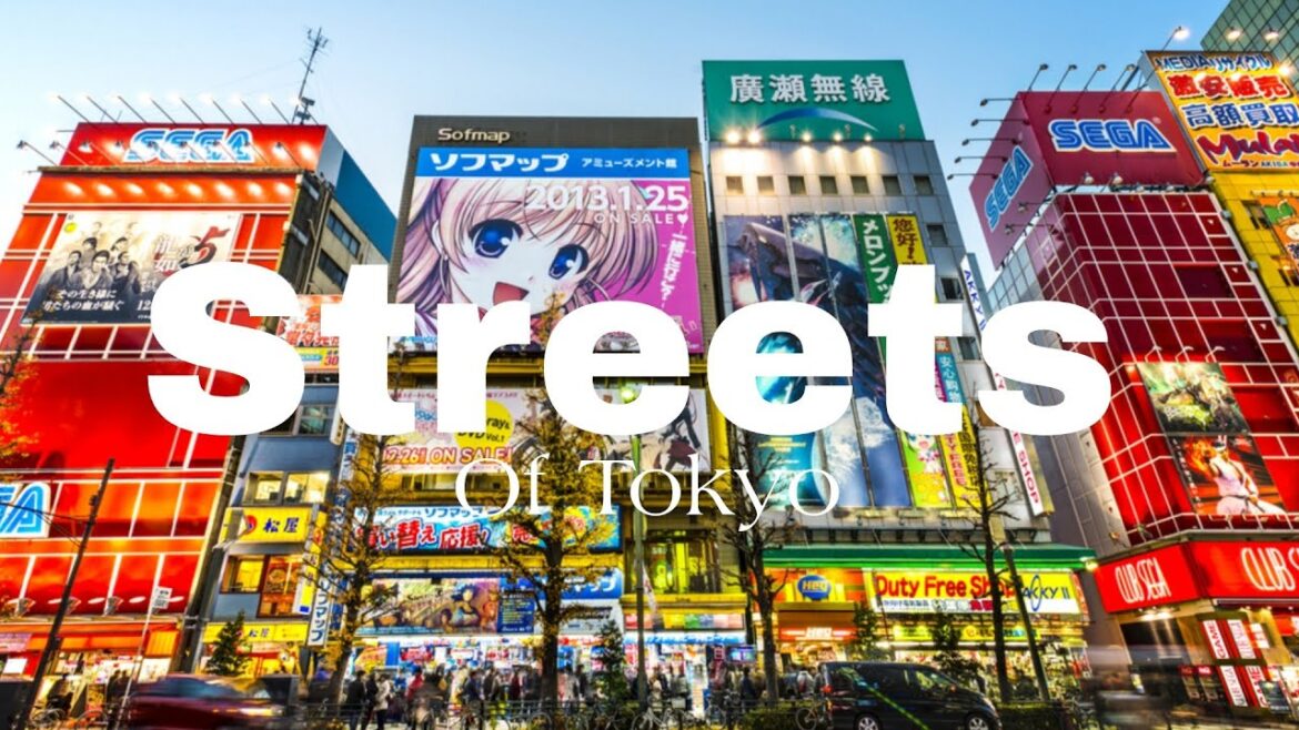 Tokyo Walking Tour -Streets of Japan - Walking Tour Video