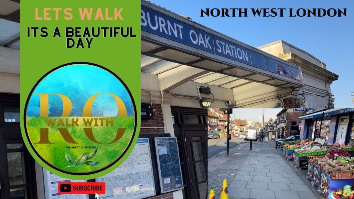 London Walking Tour: Colindale Asda to Colindale station via Burnt Oak