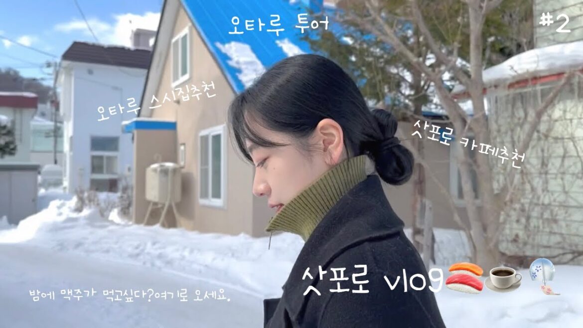 삿포로 vlog #2 | 오타루의 모든 것 | 오타루 스시 맛집, 오르골당, 카페 | 삿포로의 밤🌑✨ 삿포로 vlog #2 | 오타루의 모든 것 | 오타루 스시 맛집, 오르골당, 카페 | 삿포로의 밤🌑✨