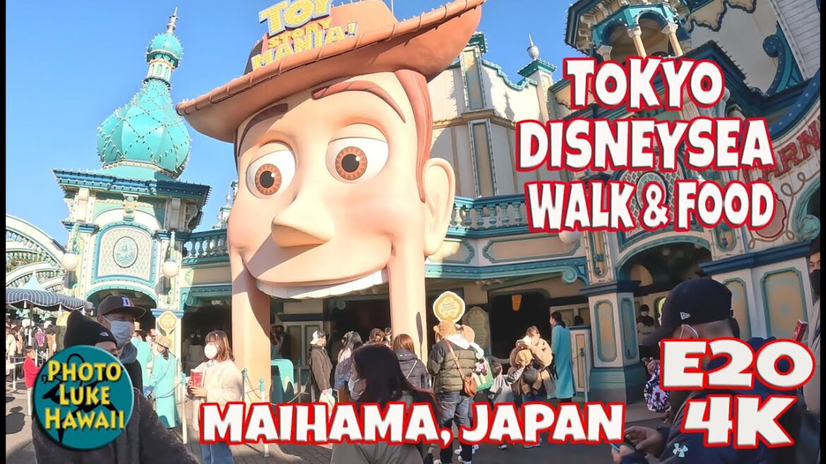 Tokyo DisneySea Walk & Food E20 December 20, 2023 Maihama Japan 東京ディズニーシー