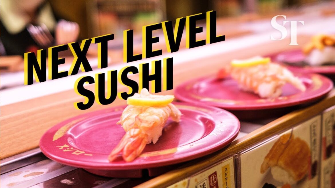 Transforming sushi train technology in Osaka