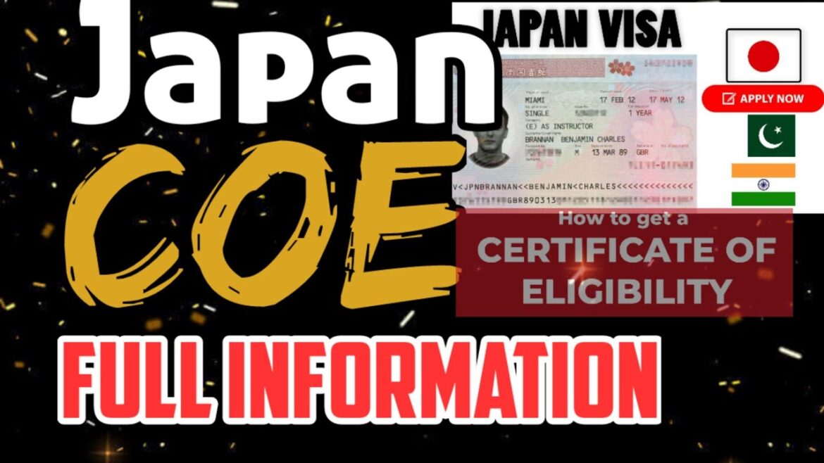 Japan Certificate of Eligibility (COE)How to get? full process#onjapanofficial#July2021#visa#japan# Japan Certificate of Eligibility (COE)How to get? full process#onjapanofficial#July2021#visa#japan#