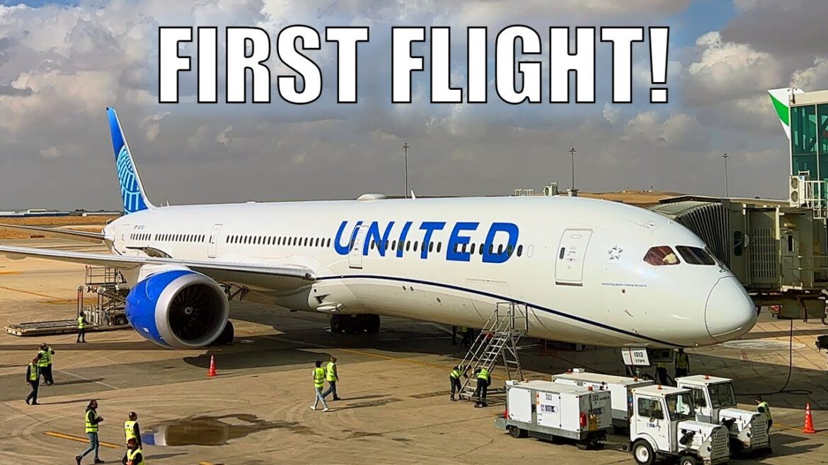 United Airlines INAUGURAL FLIGHT to Amman, Jordan in Business Class United Airlines INAUGURAL FLIGHT to Amman, Jordan in Business Class