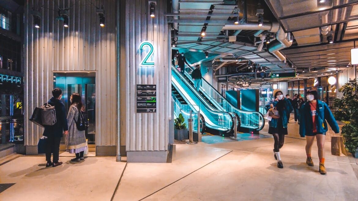 渋谷 MIYASHITA PARK の夜散歩（Shibuya MIYASHITA PARK - Tokyo Night Walk）